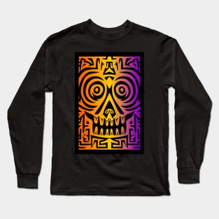 Skull Face Long Sleeve T-Shirt